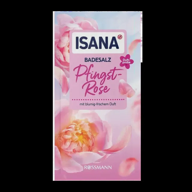 ISANA Sůl do koupele Pivoňka