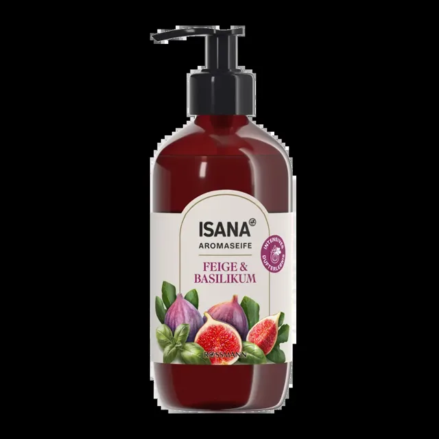 ISANA Tekuté mýdlo Fík a bazalka 350 ml