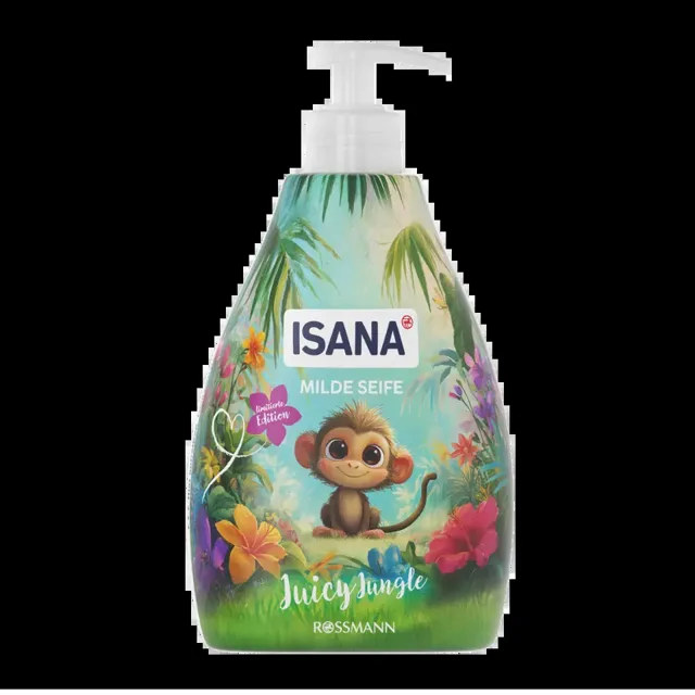 ISANA Tekuté mýdlo Juicy Jungle Limitovaná edice 500 ml
