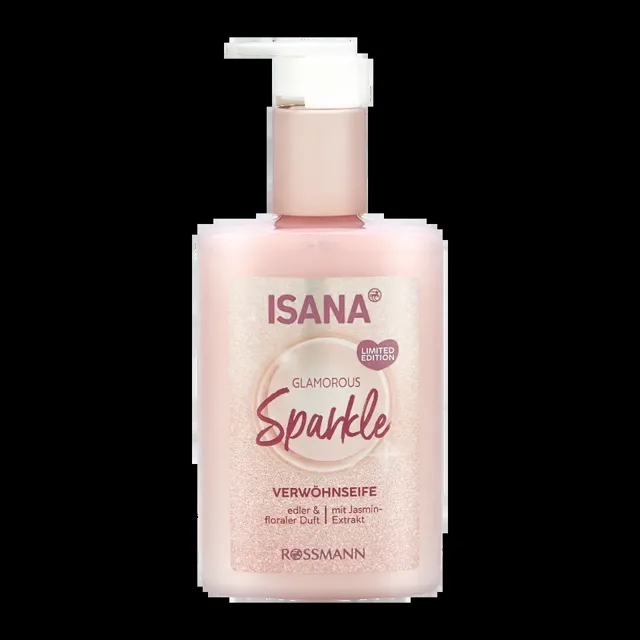 ISANA Tekuté mýdlo na ruce Glamorous Sparkle 300 ml