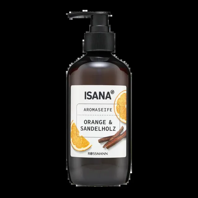 ISANA Tekuté mýdlo pomeranč a santalové dřevo 350 ml