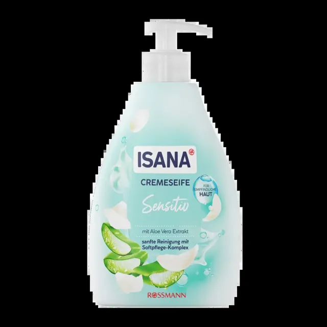 ISANA Tekuté mýdlo Sensitive Aloe Vera 500 ml