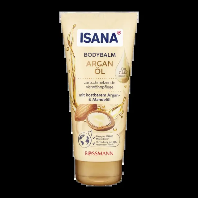 ISANA Tělové mléko s arganovým olejem 200 ml