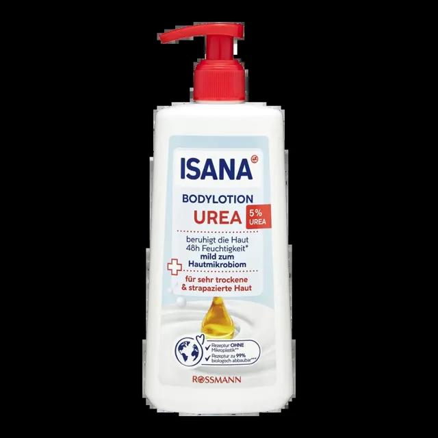 ISANA Tělové mléko Urea SOS 300 ml