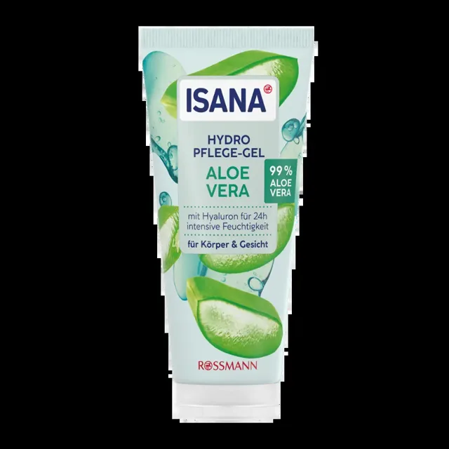 ISANA Tělový gel Aloe vera 99 % 200 ml