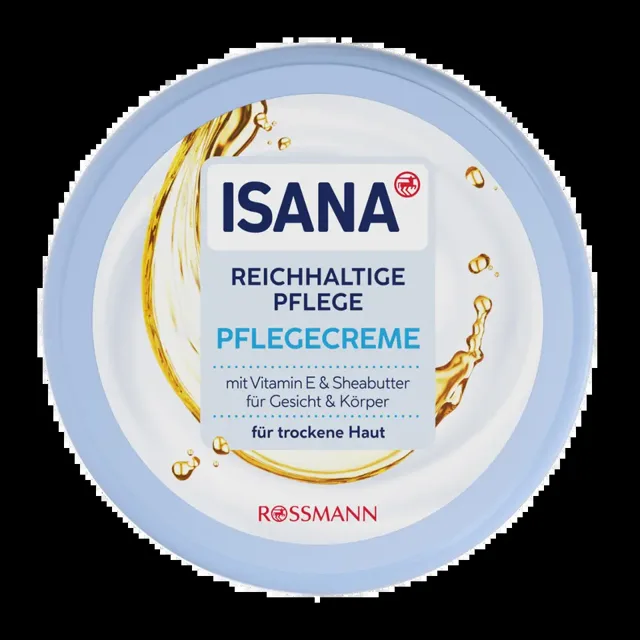 ISANA Tělový krém s vitaminem E 200 ml