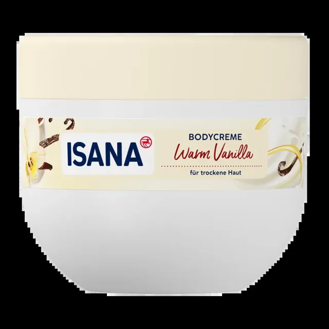 ISANA Tělový krém Warm Vanilla 500 ml