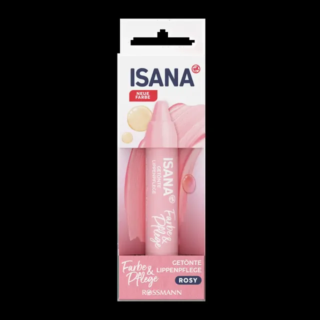 ISANA Tónovací balzám na rty Color2Care Rosy