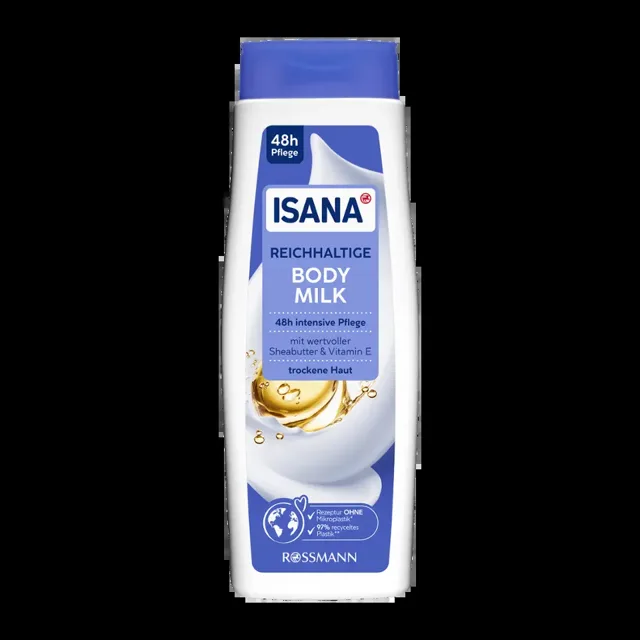 ISANA Výživné tělové mléko 48h 400 ml