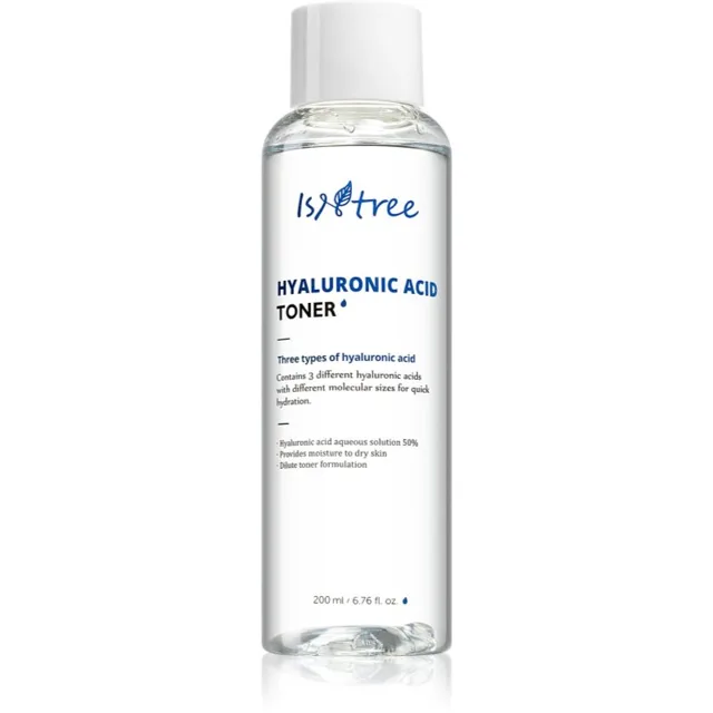 Isntree Hyaluronic Acid hydratační pleťové tonikum s kyselinou hyaluronovou 200 ml