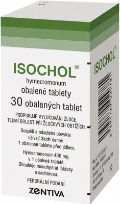 ISOCHOL POR 400MG TBL OBD 30