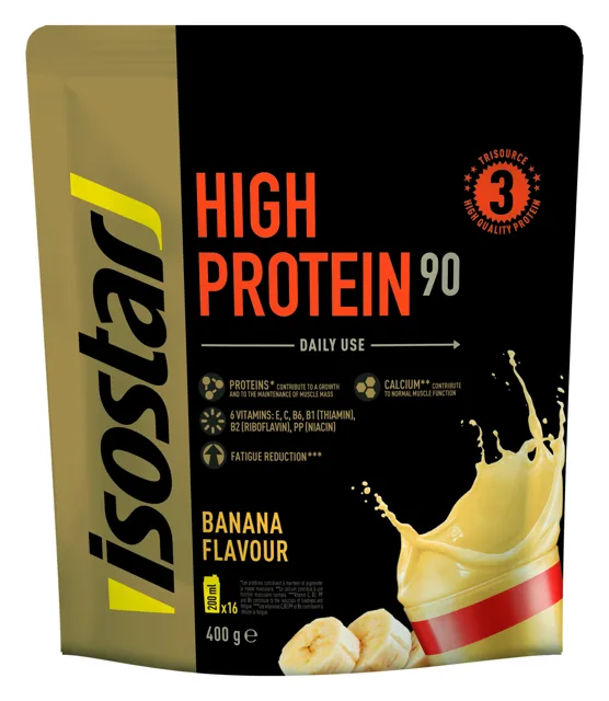 Isostar HIGH PROTEIN 90 BANÁN 400g
