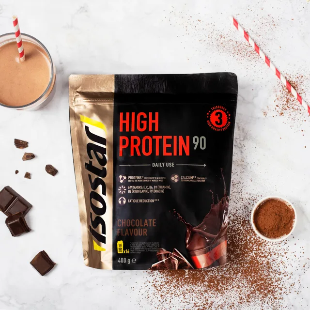 Isostar HIGH PROTEIN 90 ČOKOLÁDA 400g