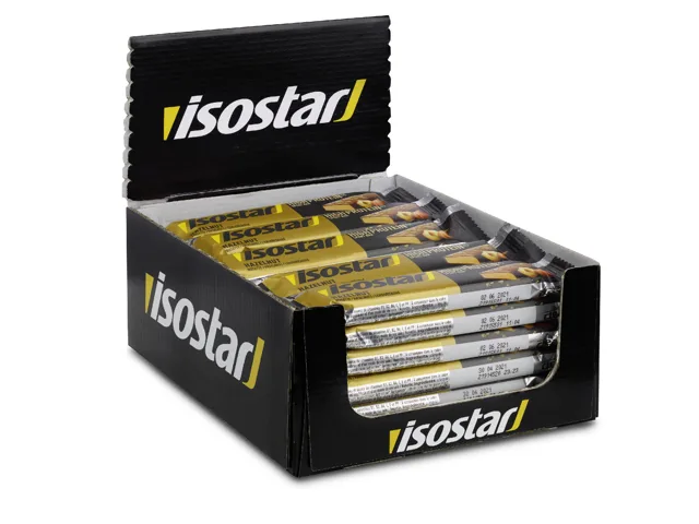 Isostar HIGH PROTEIN25 SPORT BAR 30 x35g LÍSKOVÝ OŘECH