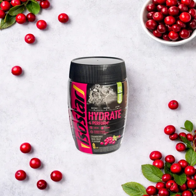 Isostar HYDRATE & PERFORM 400G BRUSINKA