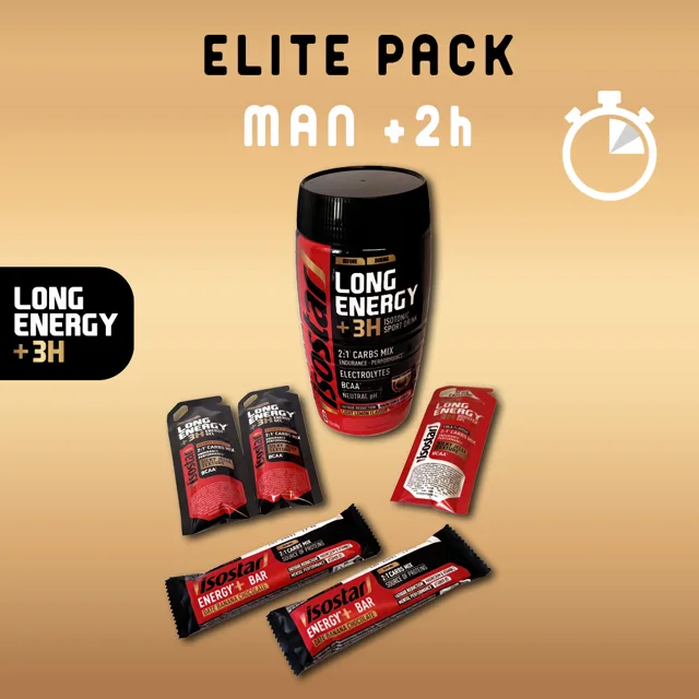 Isostar Long Energy SET ELITE PACK MAN +2h
