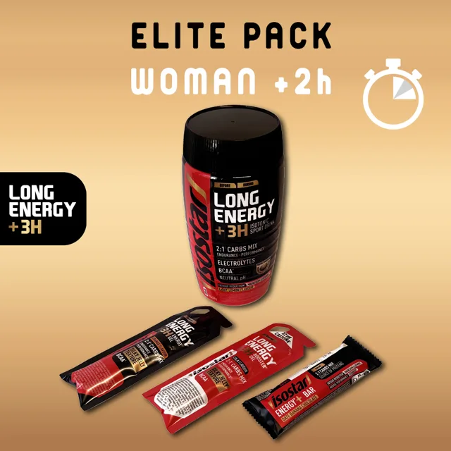 Isostar Long Energy SET ELITE PACK WOMAN +2h