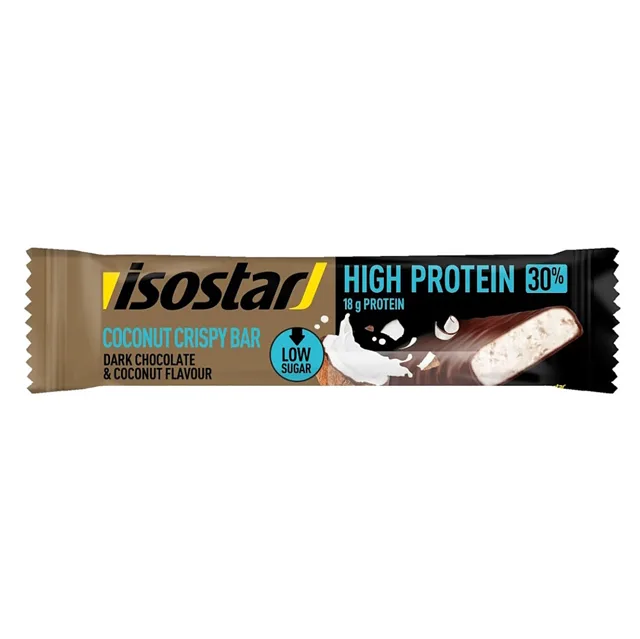 ISOSTAR Protein 30% bar tyčinka kokos s křupinkami 55 g