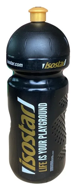 Isostar SPORTOVNÍ BIDON 650ml ČERNO/ZLATÝ
