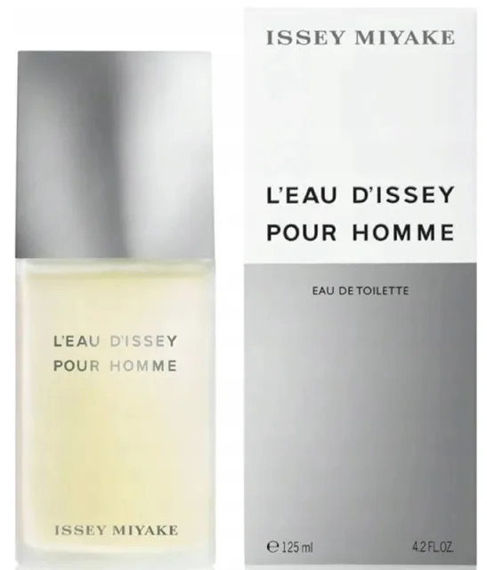 ISSEY MIYAKE L'EAU D'ISSEY Pour Homme EDT, 125 ml (Neúplný obsah a bez krabice)