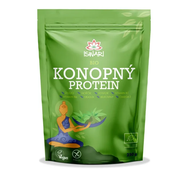 Iswari BIO Konopný protein prášek 250 g