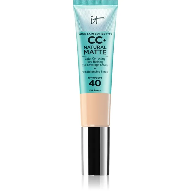 IT Cosmetics Your Skin But Better CC+ Natural Matte CC krém pro matný vzhled SPF 40 Fair 32 ml