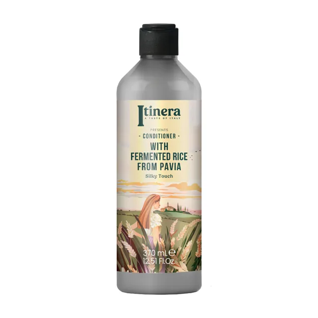 Itinera Kondicionér pro hladké a rovné vlasy rýže z Pavie 370 ml