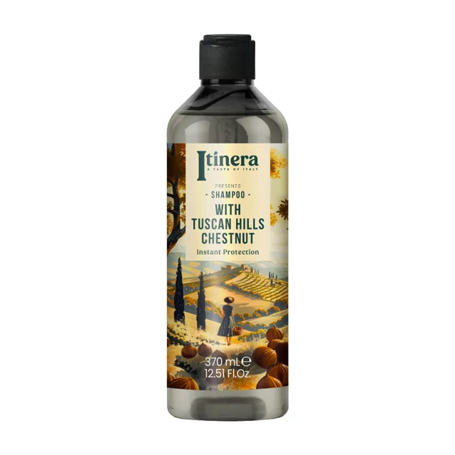 Itinera Šampon pro ochranu vlasů kaštan z Toskánska 370 ml