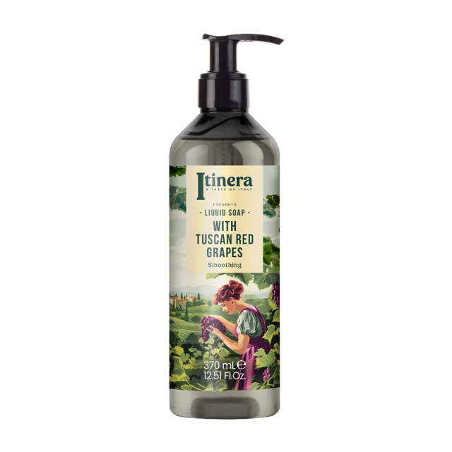 Itinera Tekuté mýdlo na ruce červené hrozny z Toskánska 370 ml
