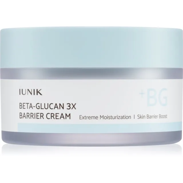 iUnik Beta Glucan 3X Barrier Cream hloubkově hydratační krém pro obnovu kožní bariéry 50 ml