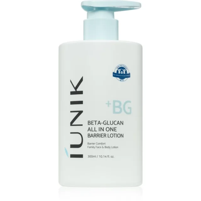 iUnik Beta Glucan All In One Barrier Lotion intenzivně vyživující tělové mléko 300 ml