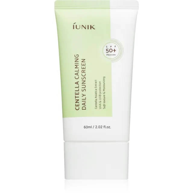 iUnik Centella Calming Daily Sunscreen zklidňující a ochranný krém SPF 50+ 60 ml