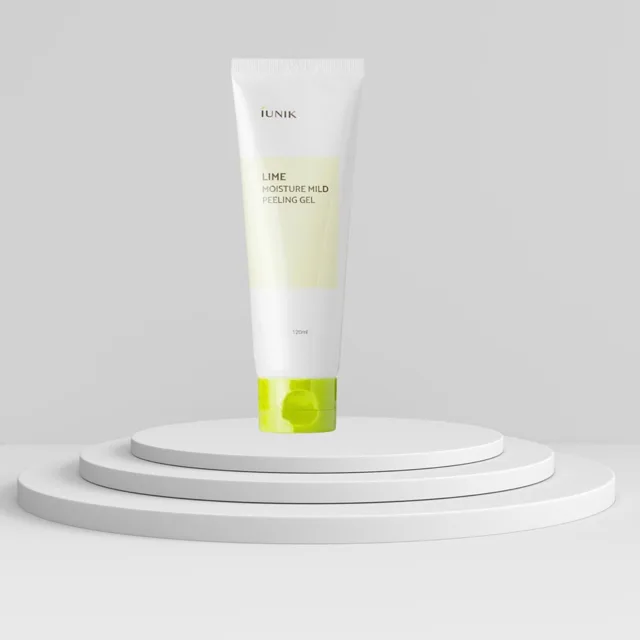 iUNIK Lime Moisture Mild Peeling Gel - Hydratační peelingový gel s limetkou - 90 ml