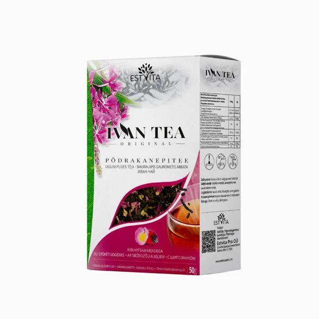 Ivan čaj (vrbovka úzkolistá) se šípky - 50 g - Estvita