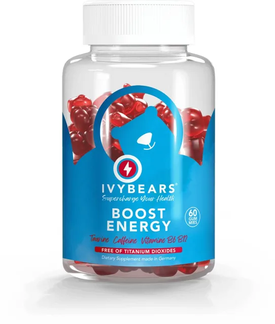 IvyBears Boost Energy vitamíny na energii 60 ks