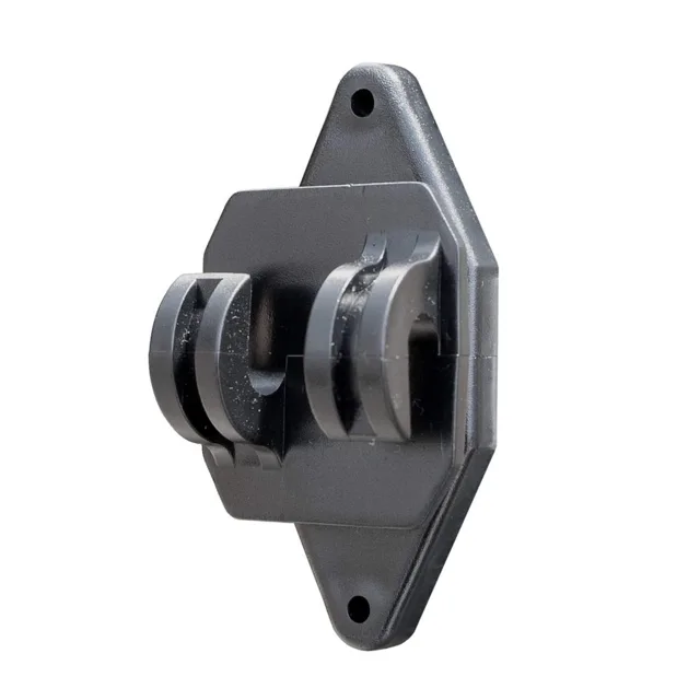 Izolátor k elektrickému ohradníku, pro drát, lanko a lano do 8 mm na hřebík nebo vrut - 10 ks | P52097