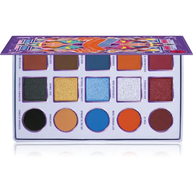 J.Cat Beauty House of Queens paleta očních stínů odstín 103 Royal Tea and Spade 12.5 g