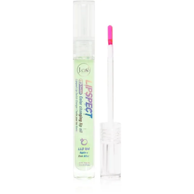 J.Cat Beauty Lipspect olej na rty s měnící se barvou odstín 104 Appley Ever After 3 ml