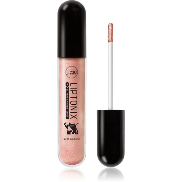 J.Cat Beauty Liptnix Extreme Shimmer Topper třpytivý lesk na rty odstín 101 Pebble's BFF 8 g