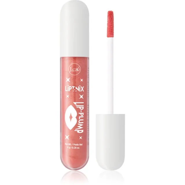 J.Cat Beauty Liptnix hydratační lesk na rty pro objem odstín 111 Kiss Quench 8 g