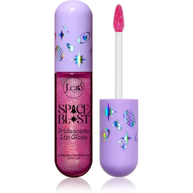 J.Cat Beauty Space Blast lesk na rty s měnící se barvou odstín 102 Cosmic Sparkle 5 ml