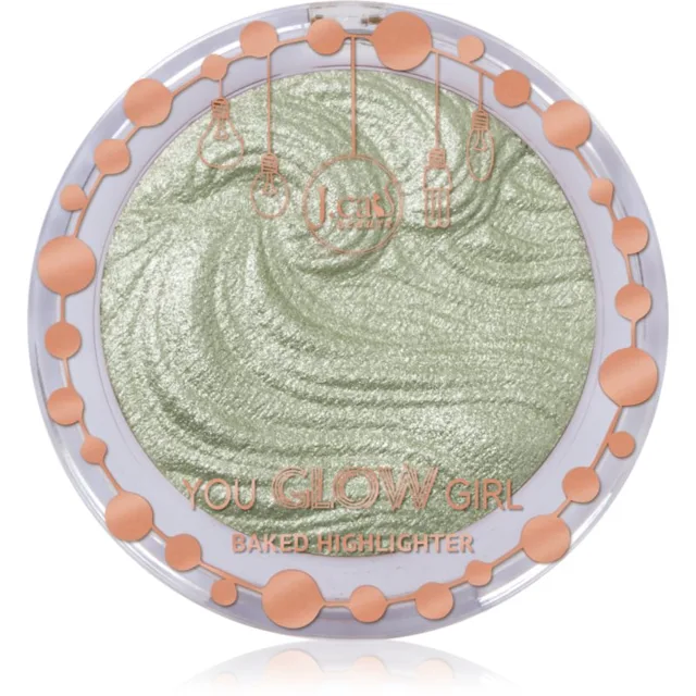 J.Cat Beauty You Glow Girl zapečený rozjasňovač odstín 108 Mermaid Skin 8.5 g