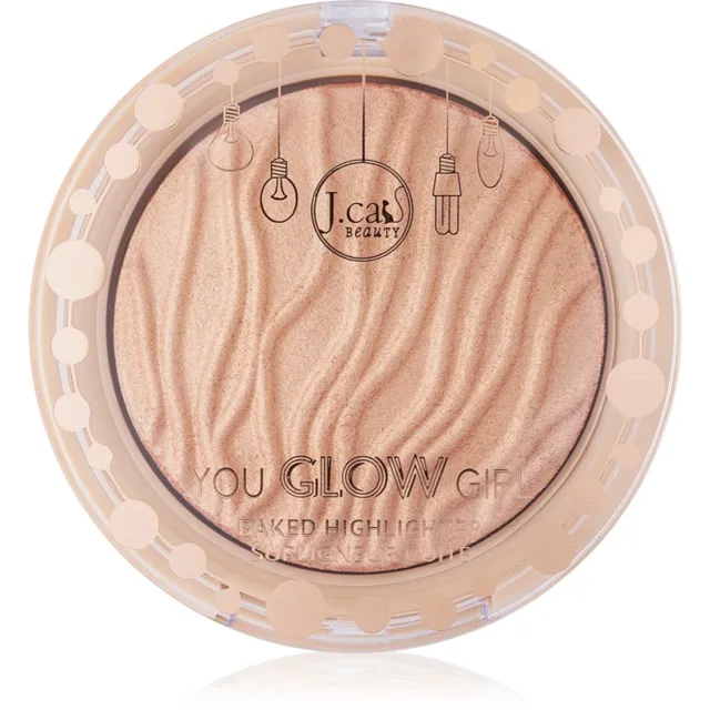 J.Cat Beauty You Glow Girl zapečený rozjasňovač odstín 110 Solstice Beam 8.5 g