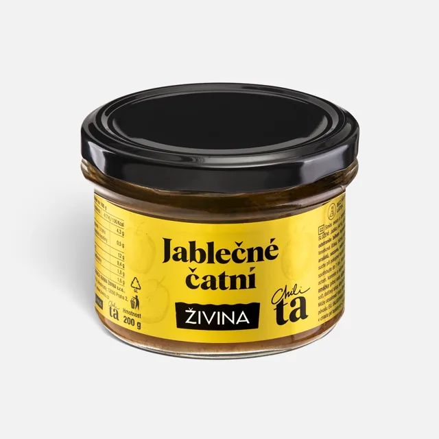 Jablečné čatní 200 g  k masu, sýrům i zelenině