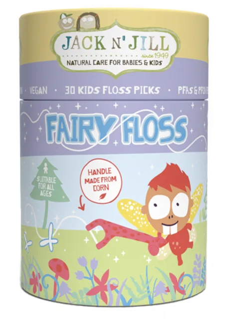 Jack n' Jill Fairy Floss, zubní nit pro děti