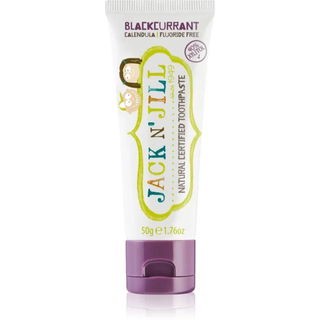 Jack N’ Jill Natural přírodní zubní pasta pro děti příchuť Blackcurrant 50 g
