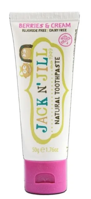 Jack n' Jill Přírodní zubní pasta pro děti, lahodná lesní směs, 50 g