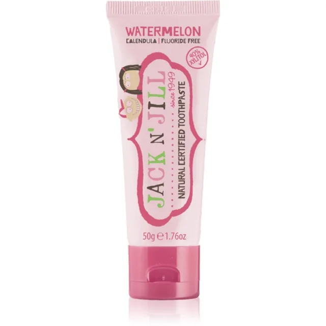 Jack N’ Jill Toothpaste Watermelon dětská zubní pasta 6m+ 50 g