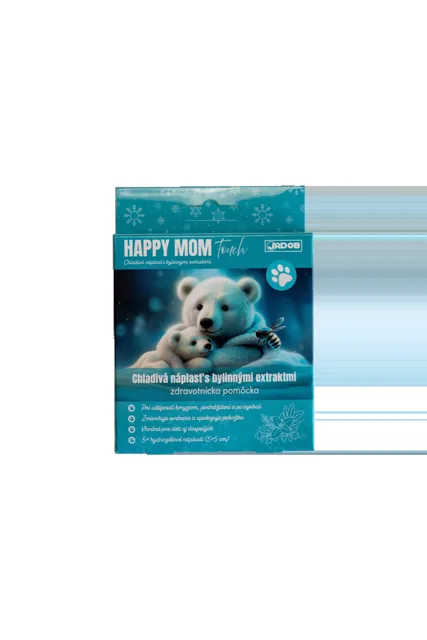 Jadob HAPPY MOM Touch chladivá náplast 5x5cm 5ks