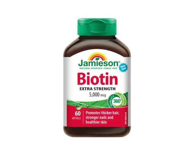 Jamieson Biotin 5000 mcg 60 kapslí